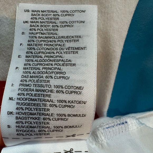 Adidas Women's White Tee with Multicolor Trefoil - Picture 5 of 5